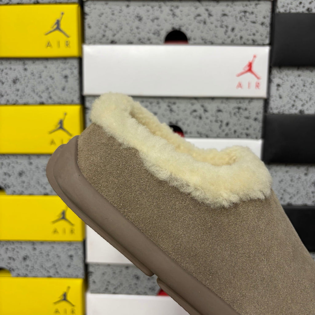 UGG Tasman Slipper – Unisex Wool-Lined Suede Moccasin in Sand