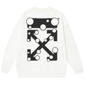 Off-White "Cute Here" Graphic Crewneck Sweatshirt