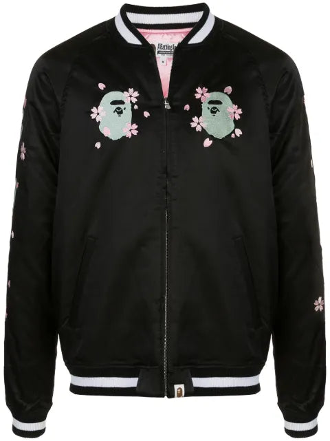 A BATHING APE® Sakura Souvenir jacket