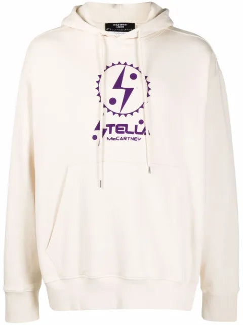 Stella McCartney logo print hoodie
