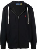Polo Ralph Lauren RL logo-embroidered zip-up hoodie