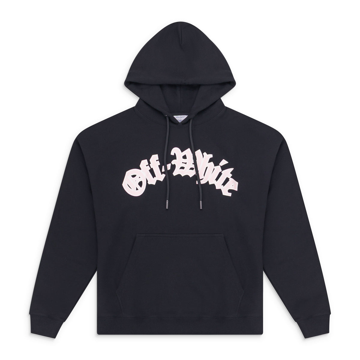 Black Goth Logo Hoodie