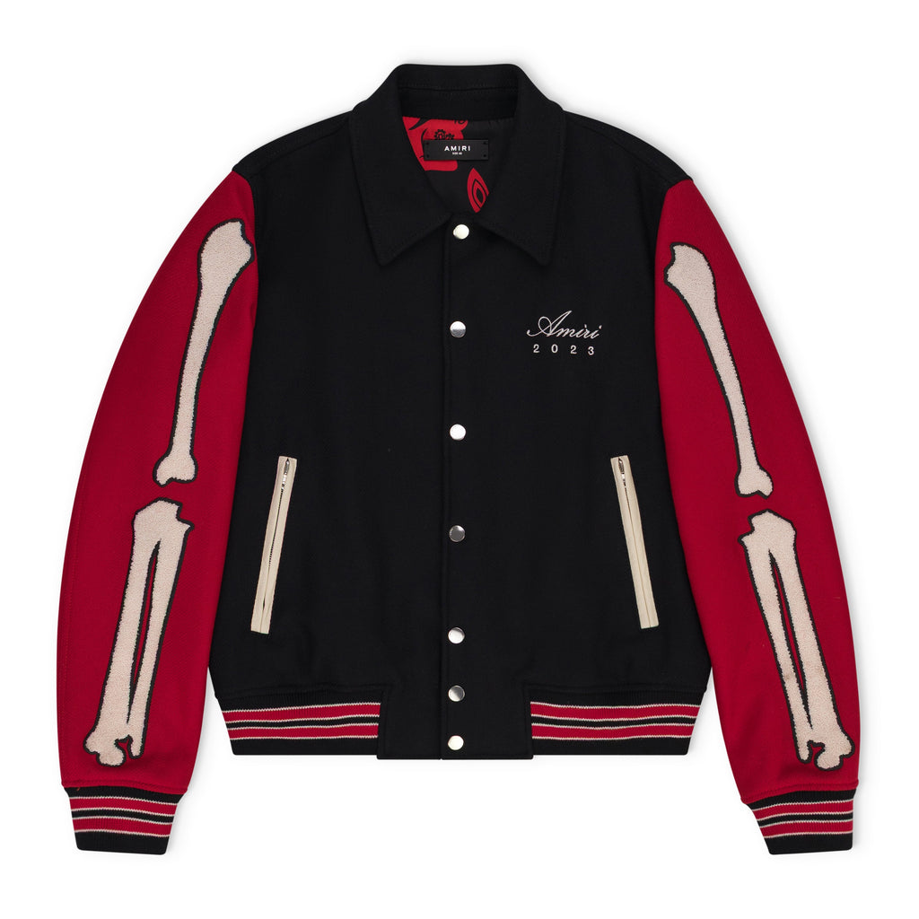 Black/Red Lunar New Year Bones Jacket