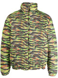 ERL camouflage jacquard padded jacket