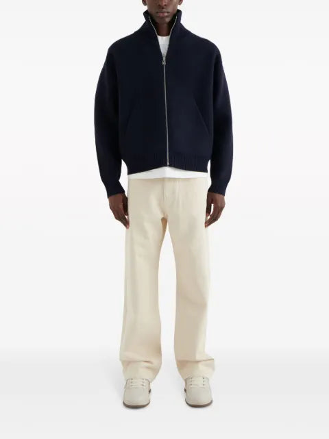 Axel Arigato Core wool-blend zipped cardigan