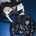 Moncler Logo Puffer Jacket - Cream