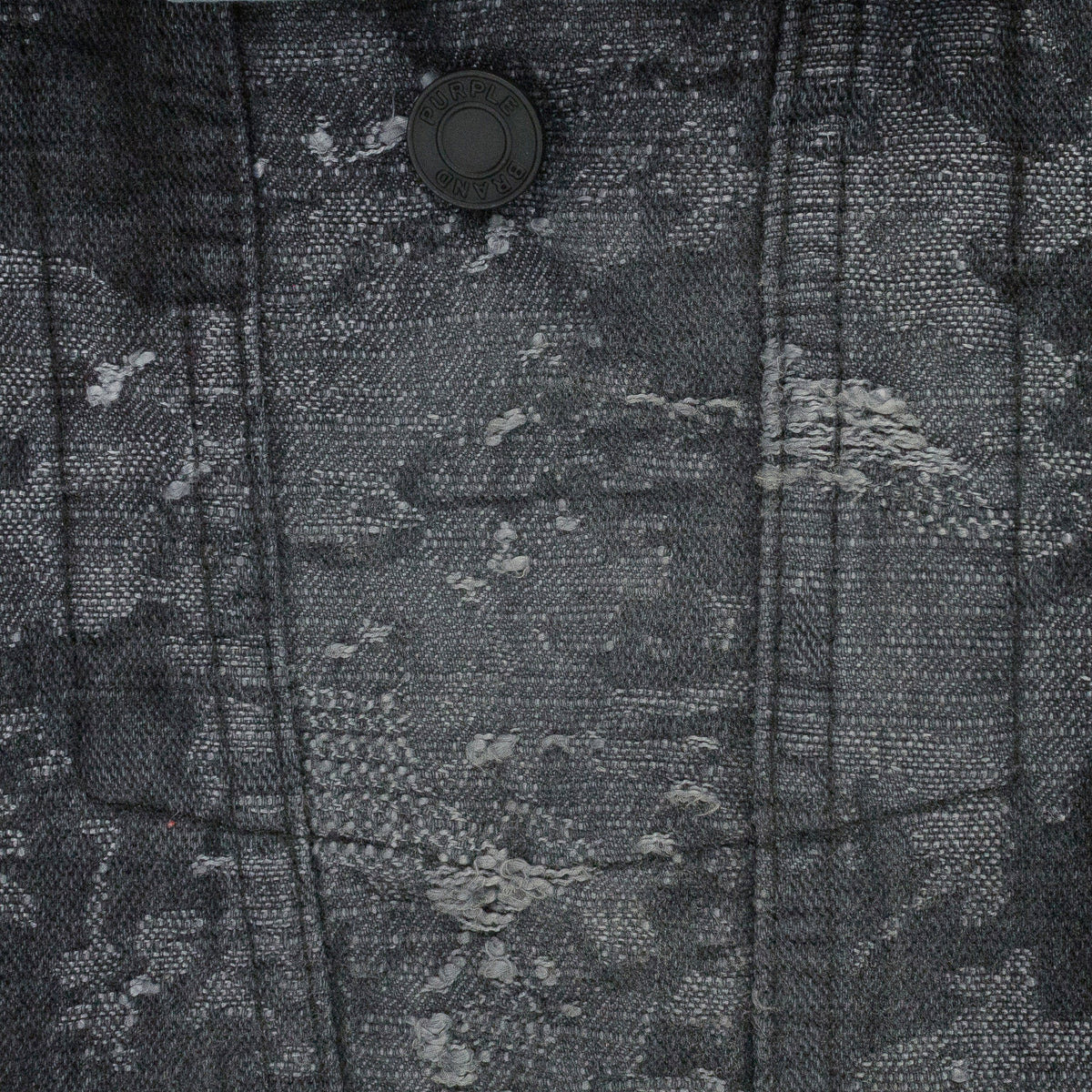 JACQUARD JACKET BLACK DENIM JACKETS