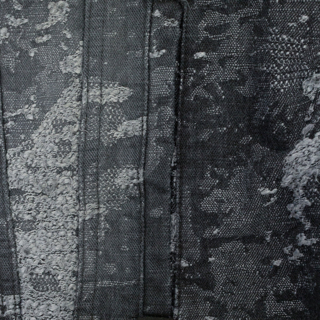 JACQUARD JACKET BLACK DENIM JACKETS