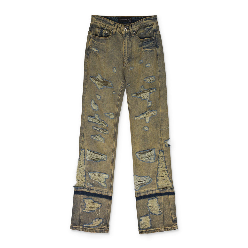 RUST GNARLY STRAIGHT-FIT JEANS
