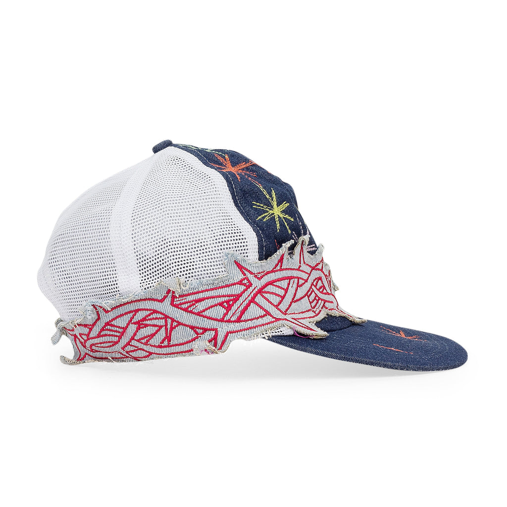 MULTICOLOR CROWN OF THORNS BASEBALL CAP