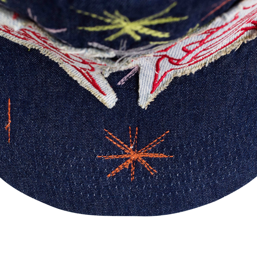 MULTICOLOR CROWN OF THORNS BASEBALL CAP