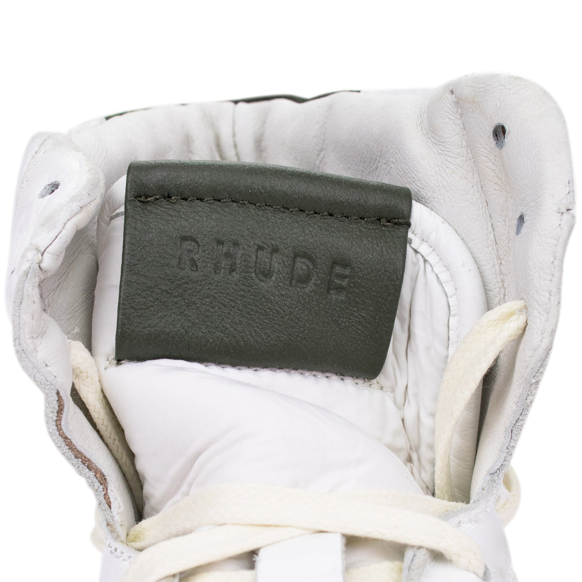 WHITE RHECESS HIGH SNEAKERS