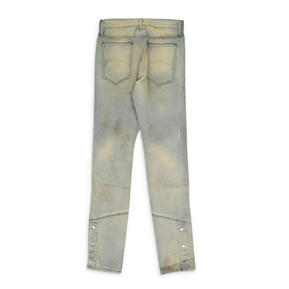 Blue Straight-Fit Jeans