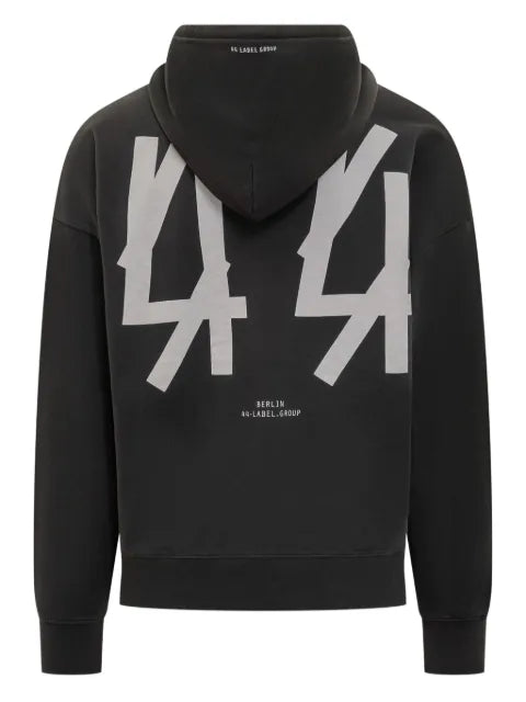44 LABEL GROUP logo-print hoodie