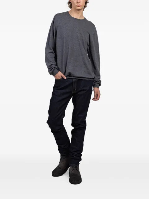 Gran Sasso elbow-patch crew-neck sweater