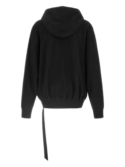 Rick Owens DRKSHDW text-print hoodie