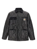 Carhartt WIP quilted corduroy-trims padded jacket