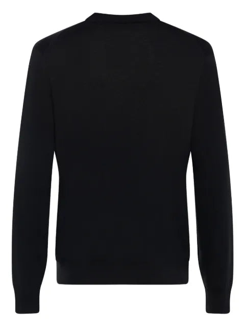 FRANZESE COLLECTION v-neck ribbed cardigan