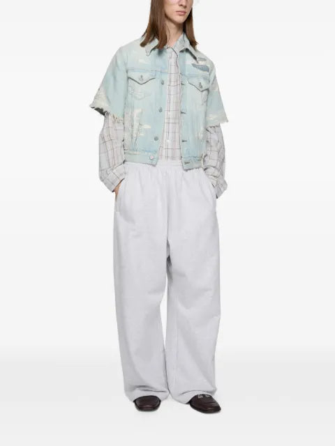 Acne Studios mended denim jacket