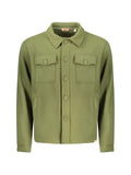 RIFLE button-up pocket-up cotton overshirt