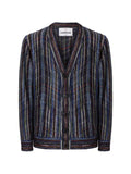 Missoni Zigzag-knit button-up cardigan