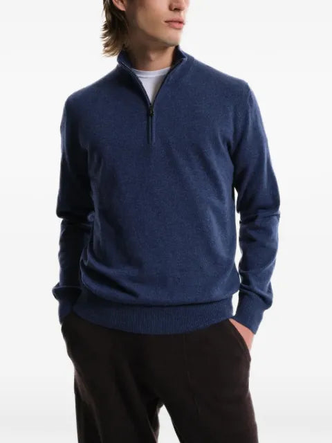 Piacenza 1733 cashmere quarter-zip sweatshirt
