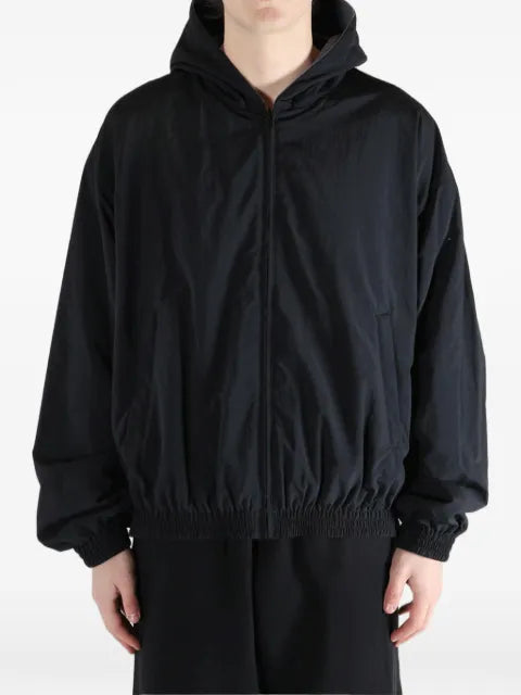 Balenciaga reversible zip-up hooded jacket