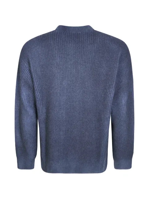 Diesel wool-blend jumper with mock pocket