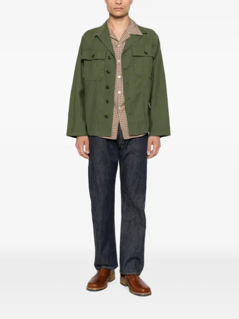 RESOLUTE button-up chest-pocket jacket