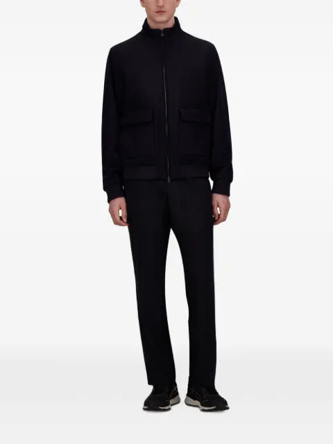 Herno high-neck zip-up jacket