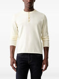 rag & bone half-button long-sleeve sweater