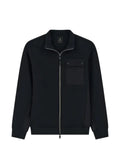 Boggi Milano full-zip sweatshirt in cotton blend Scuba B Tech