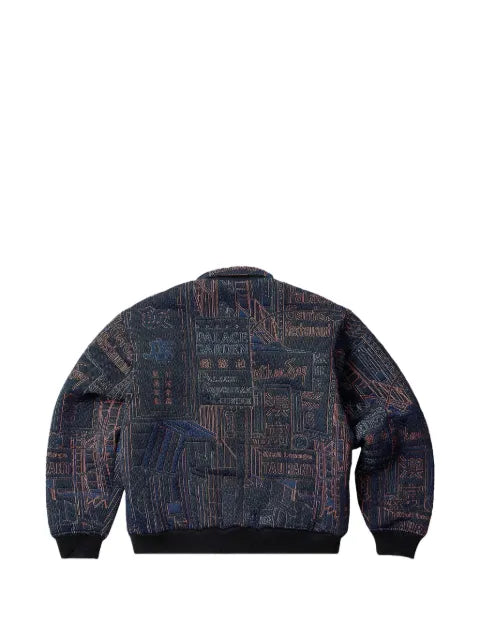 Palace Downtown graphic-print jacket