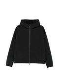 Herno hooded zip-up jacket
