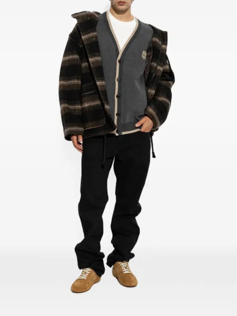 MARANT Kiril hooded check jacket