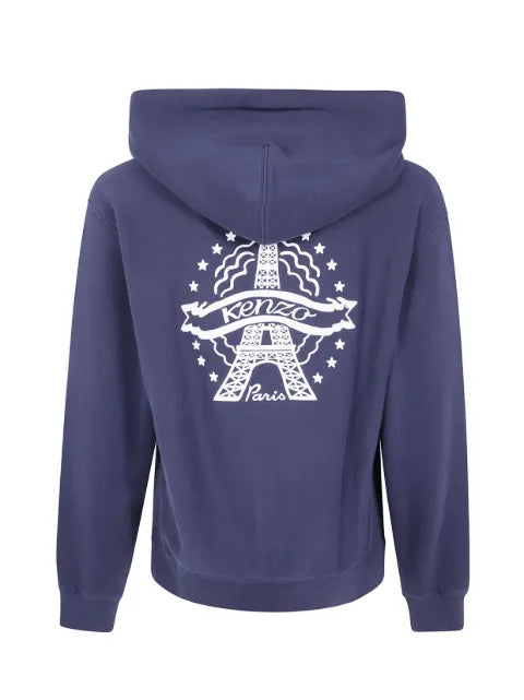 Kenzo graphic-print zip-up hoodie