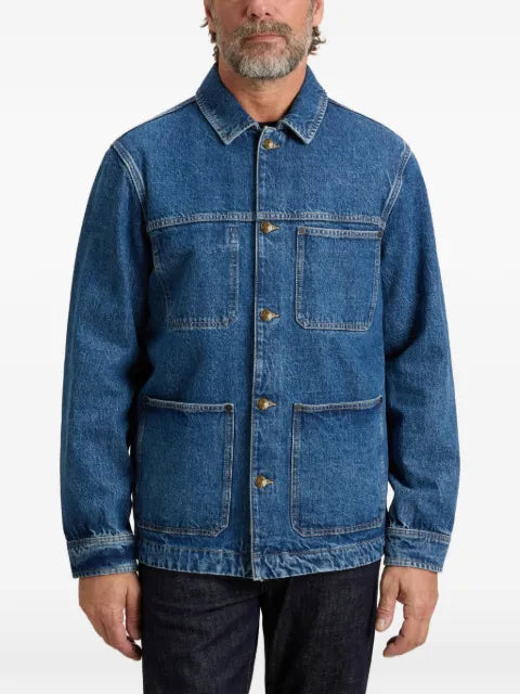 Woolrich patch-pocket denim jacket