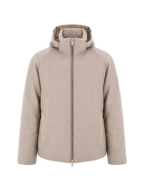 Paul & Shark cashmere hooded jacket