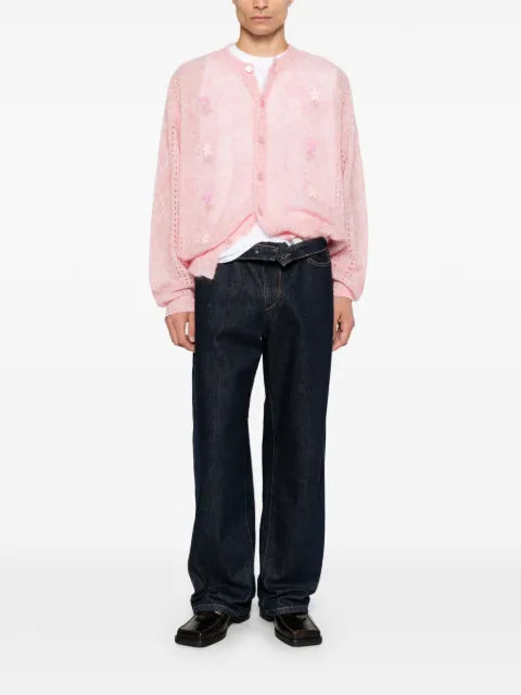 Magliano Cormagliano flower-embroidered cardigan