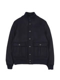 Valstar button-up wool-felt jacket