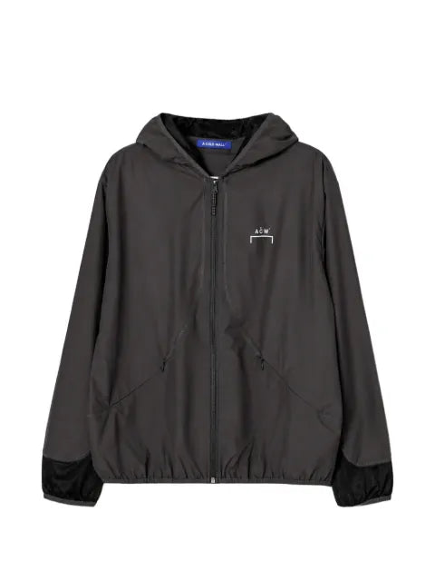 A-COLD-WALL* logo-print mesh-panel jacket