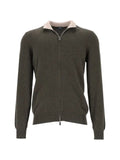 Fedeli zip-up cashmere cardigan