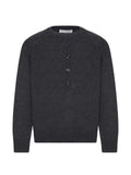 OUR LEGACY Shore Henley raglan-sleeve sweater