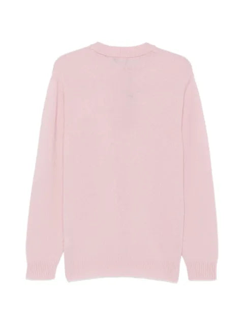 Cenere GB crew-neck ribbed-trim sweater