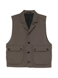 Paul Smith twill vest jacket