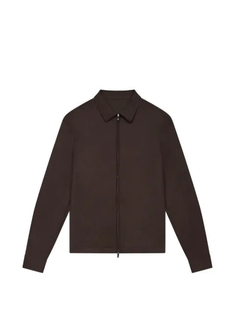 Valenza zip-up flannel sweater