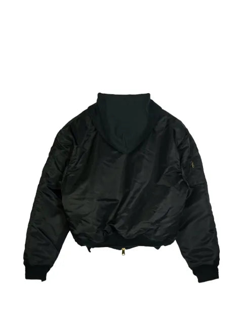 VETEMENTS reconstructed hooded bomber jacket