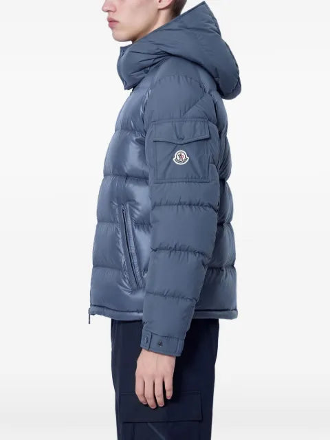 Moncler quilted hooded jacket