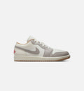 Air Jordan 1 Low – Men's Lifestyle Shoe in Sail/Fire Red/College Grey/Hemp