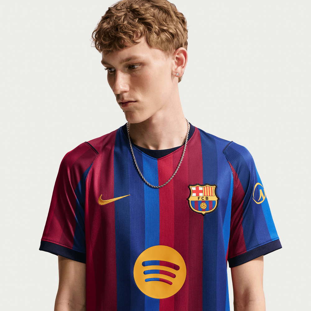 Nike FC Barcelona Dri-FIT Stadium Home Short-Sleeve Jersey